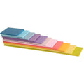 Planches de construction en bois pastel – 11 pièces